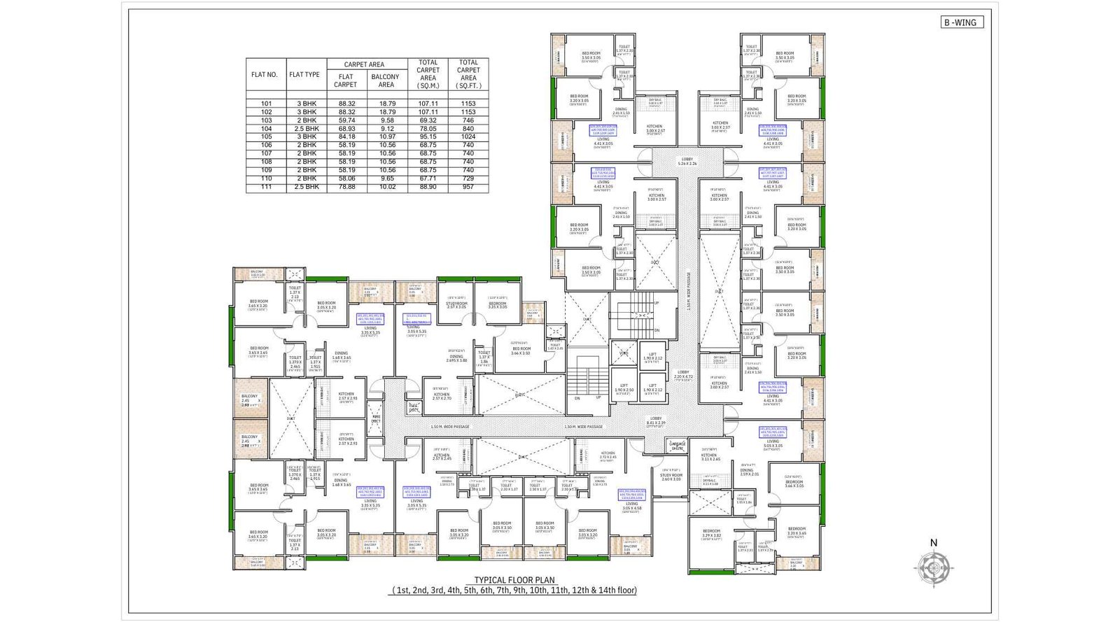 Awadh-Nagari-B-Wing-Floor-Plan